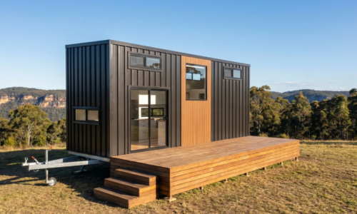 Towable tiny house combines flexible sizing with spacious family layout