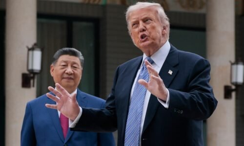 Trump turns to midterms, affordability after China as Iran continues