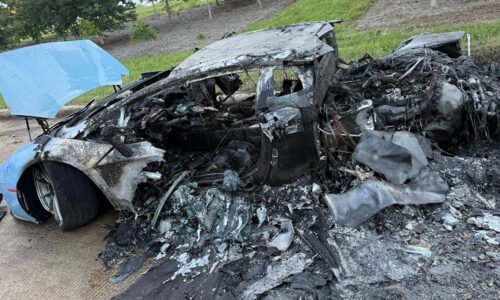 Two Lamborghinis involved in fiery wreck in Cypress area, according to fire department