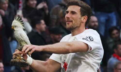 Uma aposta curiosa envolvendo cerveja antes de sua transferência para o FC Bayern: Leon Goretzka deixa Mario Basler na mão