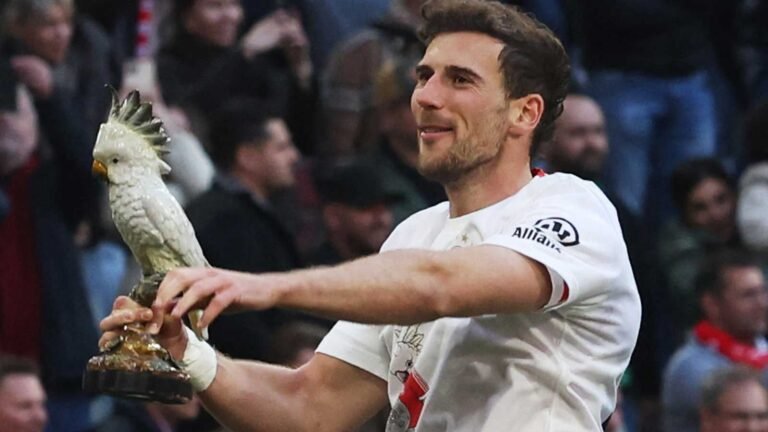 Uma aposta curiosa envolvendo cerveja antes de sua transferência para o FC Bayern: Leon Goretzka deixa Mario Basler na mão