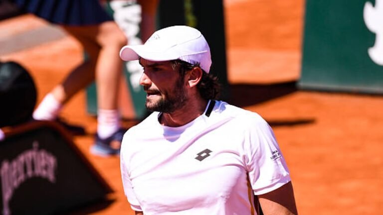 Valentin Vacherot out of Roland Garros 2026. Photo: gettyimages