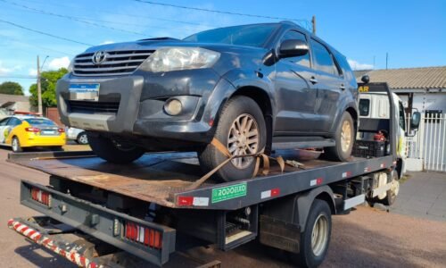 Veículo furtado é recuperado pela PM em Cascavel e homem é preso em flagrante