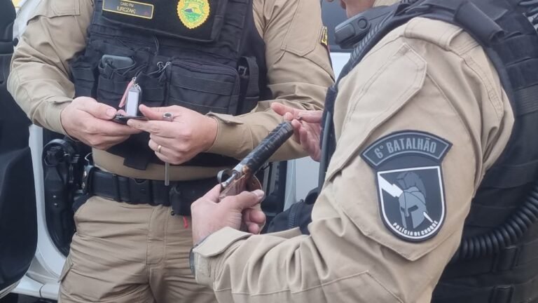 Veja arma que menino de 14 anos foi baleado pelo irmão no Cascavel Velho