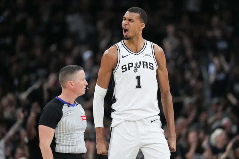 Victor Wembanyama, Spurs hold on after dominant start to top Trail Blazers in Game 5 and close out series
