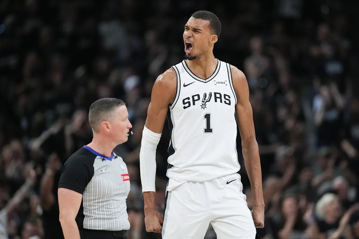 Victor Wembanyama, Spurs hold on after dominant start to top Trail Blazers in Game 5 and close out series