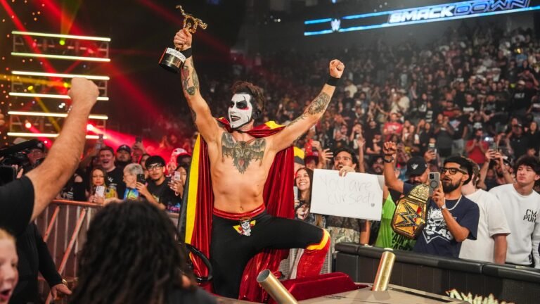WWE's Danhausen Announces Knicks Merch in New Photos After Cursing Cavs in NBA Playoffs