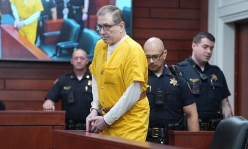 Watch as Paul Caneiro is sentenced in 2018 murders of Keith Canerio, family