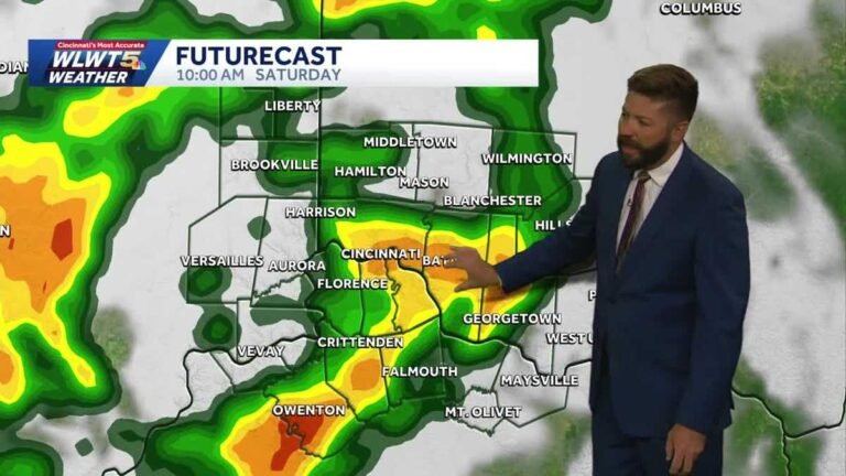 When rain & storms impact Saturday plans