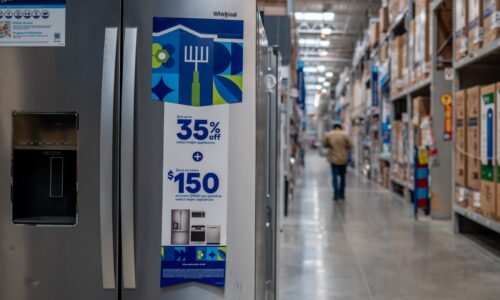 Whirlpool says Iran war causing 'recession-level industry decline.' The shares are down 20%
