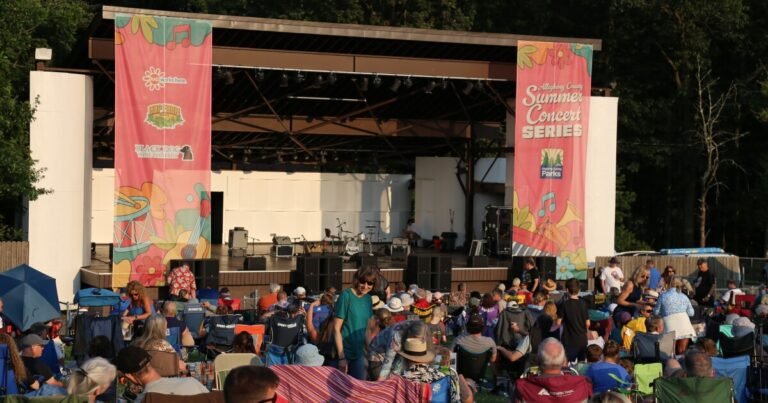 Who's performing at the 2026 Allegheny County Summer Concert Series?