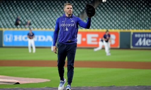 Why Freddie Freeman’s baby daughter is making him re-evaluate his baseball longevity