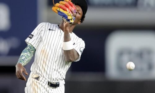 Why Jazz Chisholm intentionally let a pop-up drop in a way that made Yankees' Gerrit Cole happy