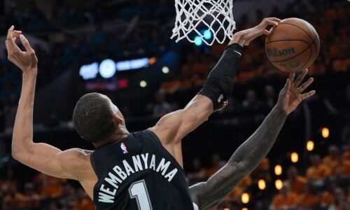 Wolves say Victor Wembanyama goaltending calls being missed