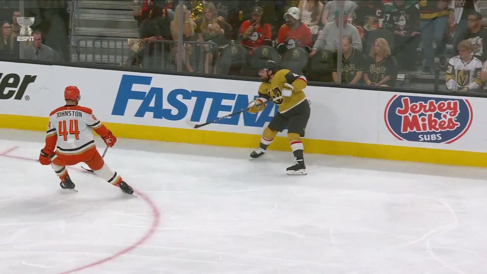 Zellweger ties Game 5 late as Ducks force overtime versus Golden Knights