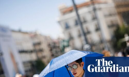 ‘It’s getting hotter and it’s not stopping’: dealing with the heat in five of Europe’s capitals | Extreme heat