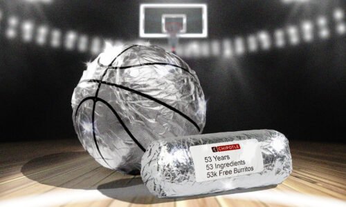 53 YEARS. 53 REAL INGREDIENTS: CHIPOTLE TO GIVE AWAY 53,000 FREE BURRITOS FOR THE MEN'S PROFESSIONAL BASKETBALL CHAMPIONSHIP SERIES