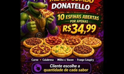 A PROMOÇÃO QUE TODO MUNDO ESTAVA ESPERANDO CHEGOU NA DONATELLO!Reúna a famíl...