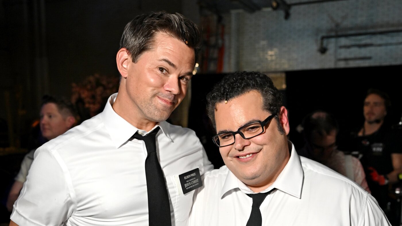 Andrew Rannells, Josh Gad pop in for a 'Hello!' : NPR