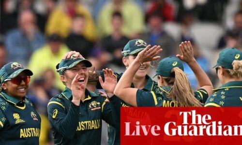 Australia dominate South Africa in Women’s T20 Cricket World Cup – live | Women's T20 World Cup 2026