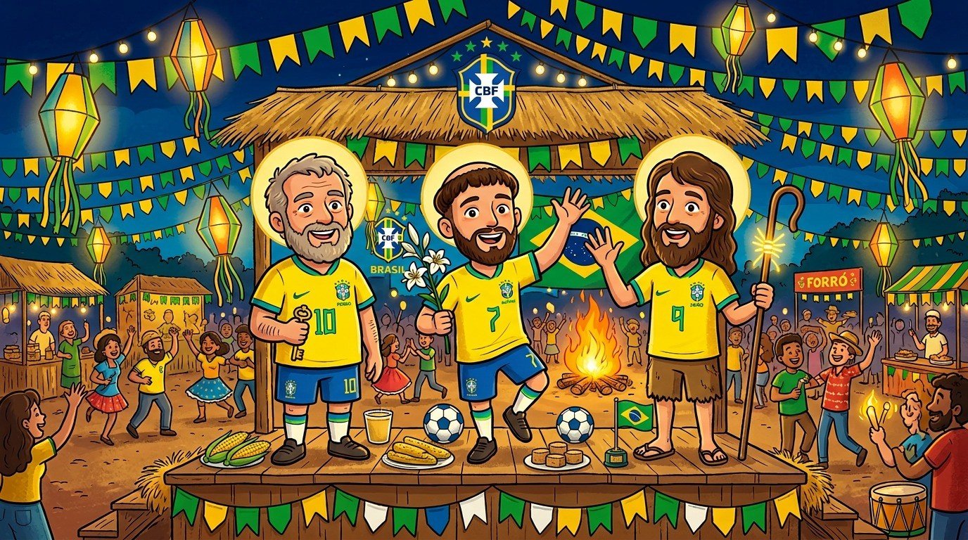 Brasil nos dias de santos juninos: histórico e placares da Seleção