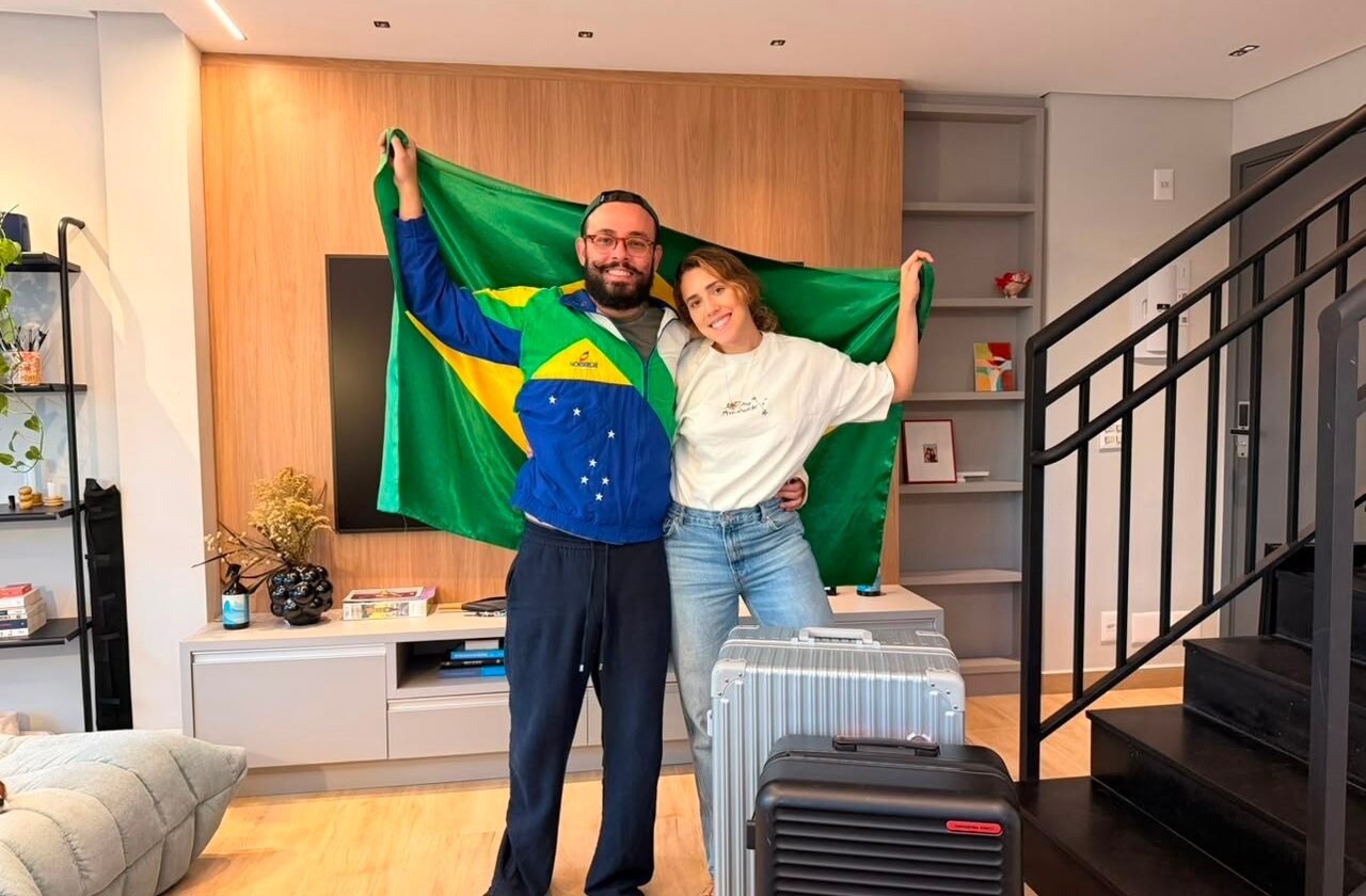 Casal brasileiro gasta R$ 46 mil para ver 1º jogo do Brasil na Copa