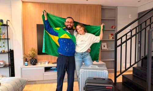 Casal brasileiro gasta R$ 46 mil para ver 1º jogo do Brasil na Copa