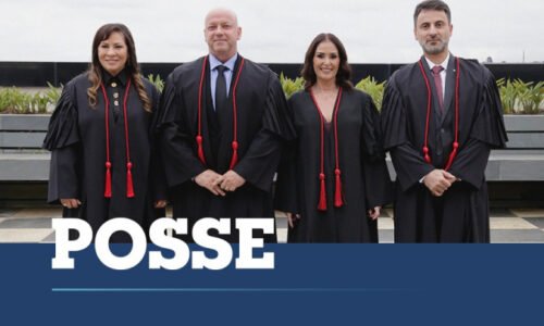 Cerimônia de posse marca início de nova fase na carreira de três Procuradores de Justiça do MPPR