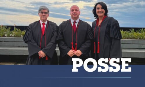 Cerimônia marca a posse de Simone Maria Tavarnaro Pereira e Roberto Ouriques como Procuradores de Justiça