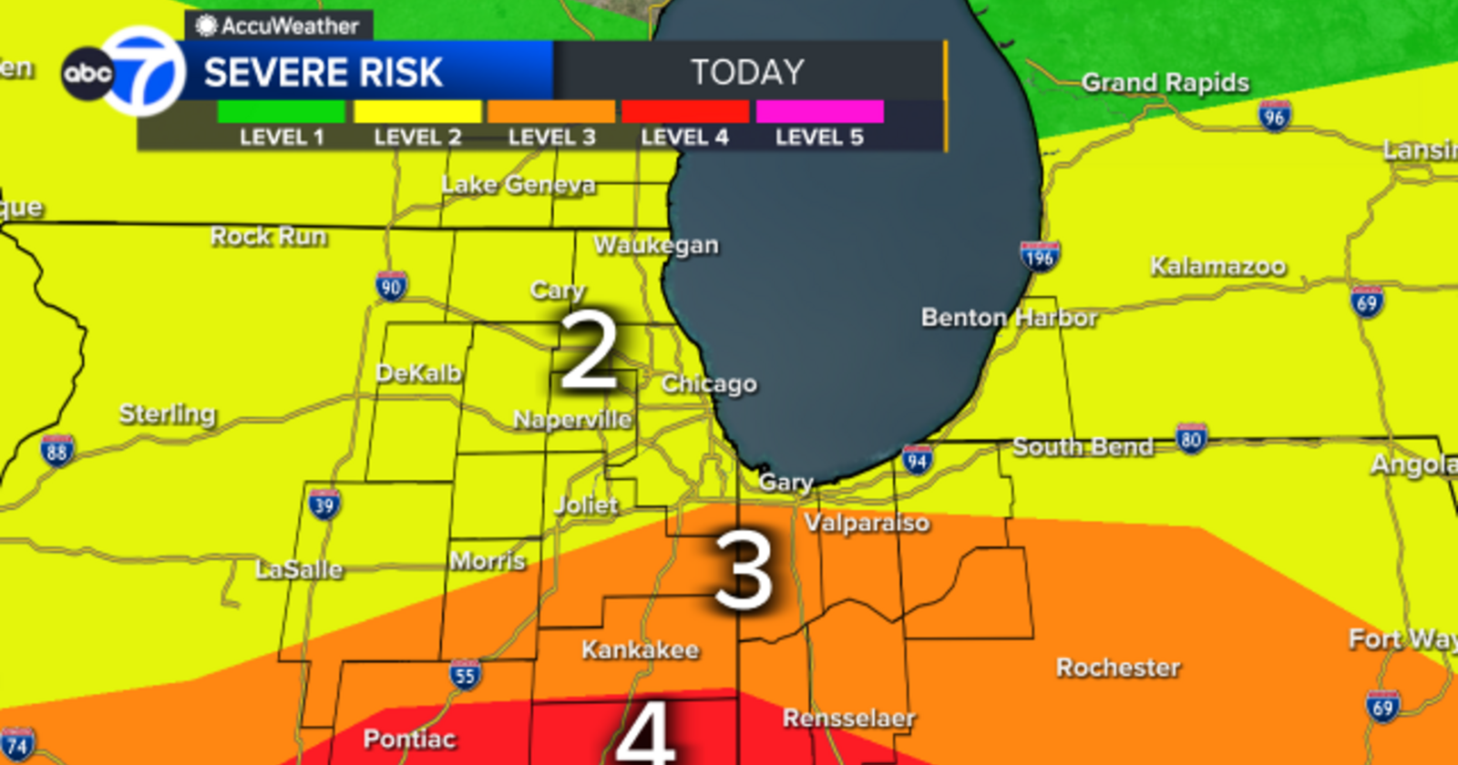 Chicago, Illinois weather forecast: Tornado Watch south of area in central Illinois, more storms possible Wednesday | Radar