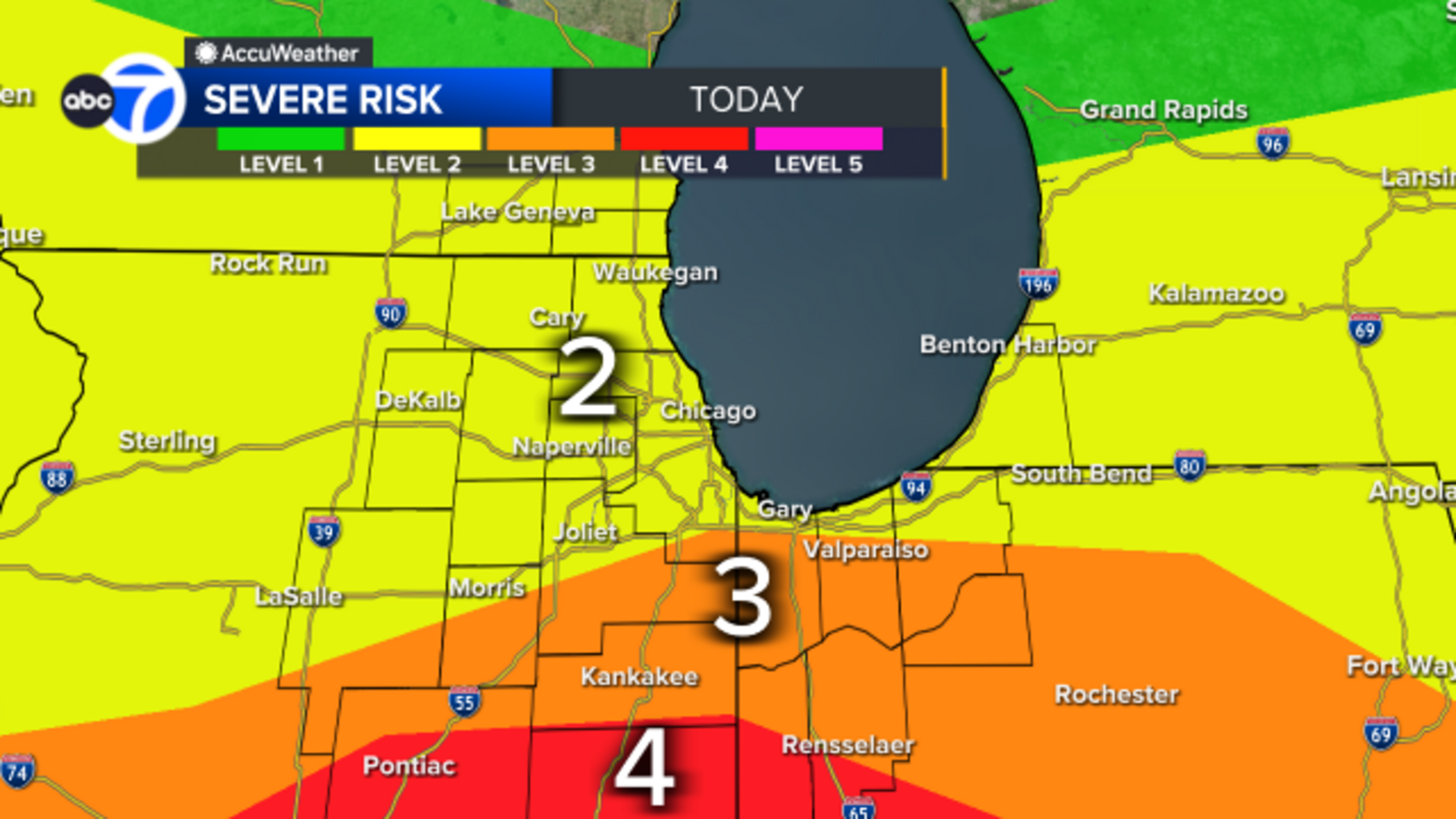 Chicago, Illinois weather forecast: Tornado Watch south of area in central Illinois, more storms possible Wednesday | Radar