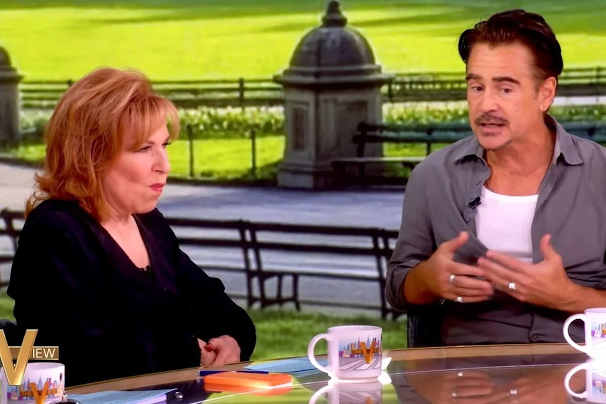 Colin Farrell tells “The View”'s Joy Behar 'the grim reaper is coming' for her amid live conversation about death