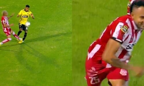 Comienzo de locos en Técnico Universitario vs Barcelona: roja y golazo antes de los diez minutos :: Olé Ecuador