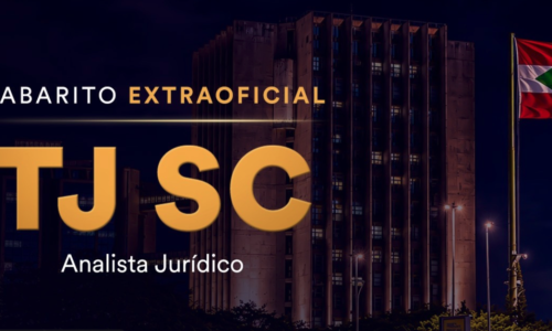 Concurso TJ SC: gabarito extraoficial