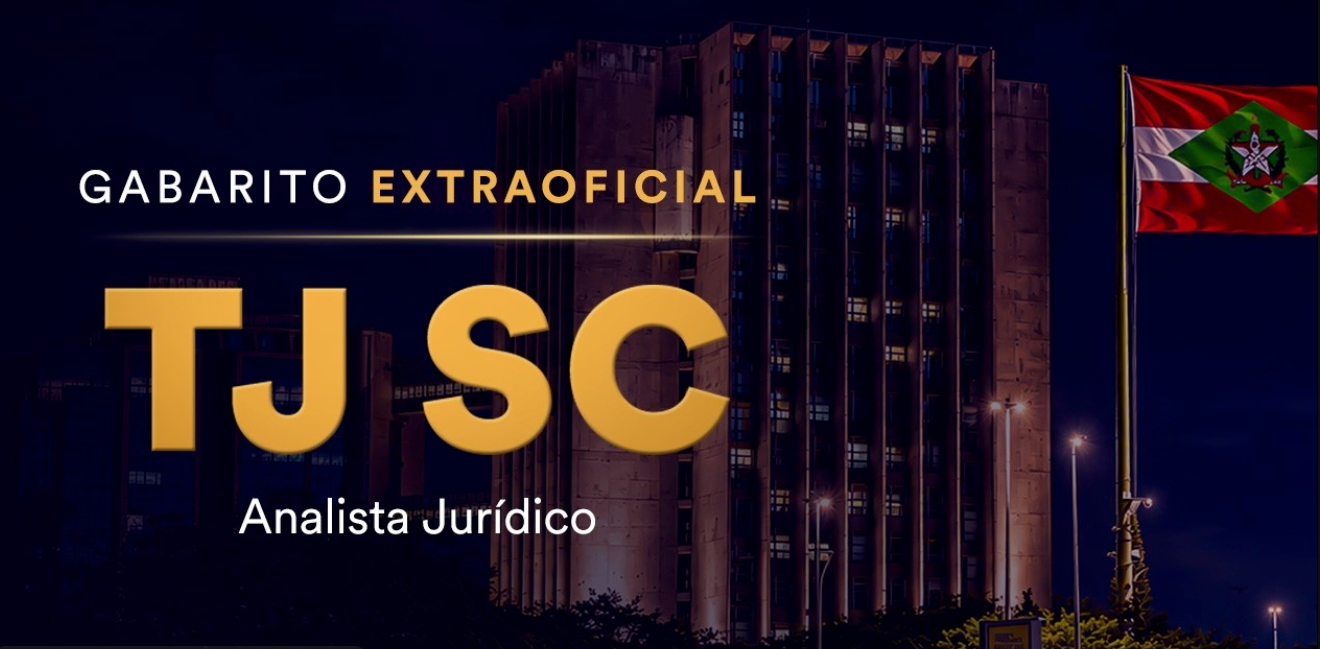 Concurso TJ SC: gabarito extraoficial