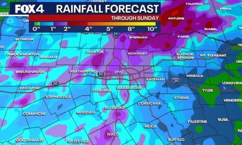 Dallas weather: Multiple rounds of storms tracking toward DFW this weekend