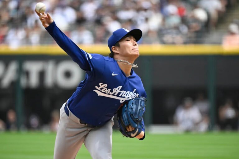 Dodgers star Yoshinobu Yamamoto loses perfect game on Mookie Betts' error in 8th inning, then loses no-hitter in 9th