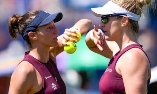 Tênis: Luisa Stefani e a parceira Gabriela Dabrowski