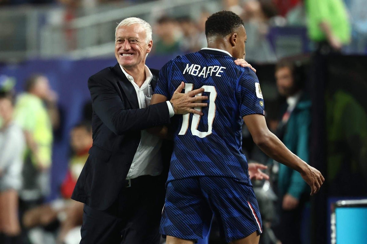 France have Mbappe, Dembele, Olise and Doue. Will Deschamps dare to keep playing them all?