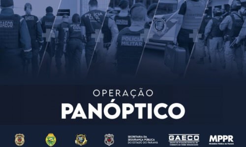 Gaeco deflagra megaoperação contra o crime organizado, com o cumprimento de 559 mandados no Paraná e mais três estados