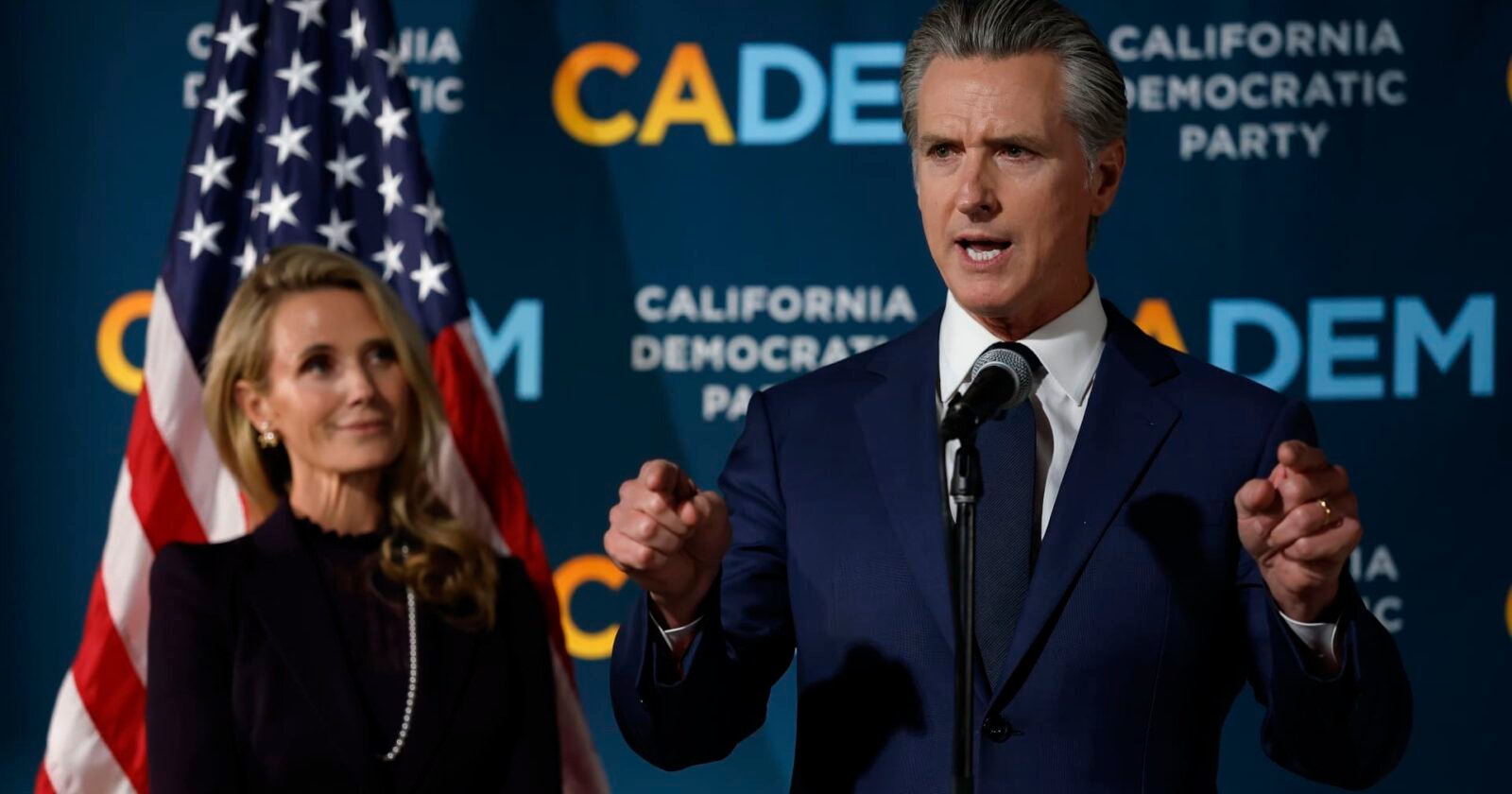 Gavin Newsom says Trump ordered DOJ to investigate him and his wife