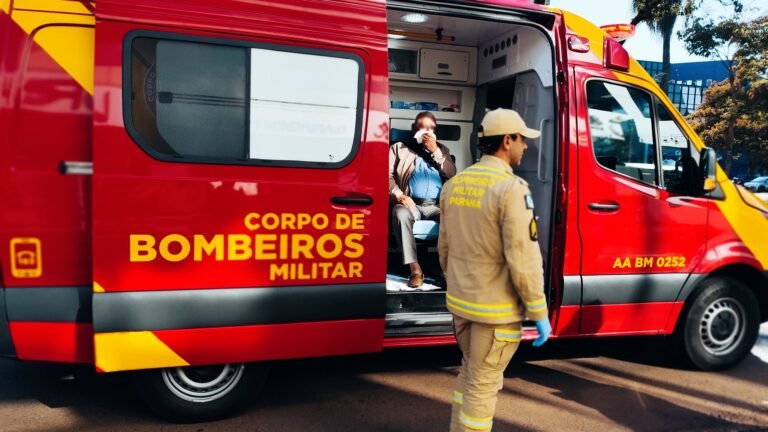 Idoso de 78 anos bate o rosto no chão e é socorrido pelo Siate