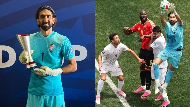 Infância entre ovelhas ajudou goleiro do Irã a entrar para o Guinness