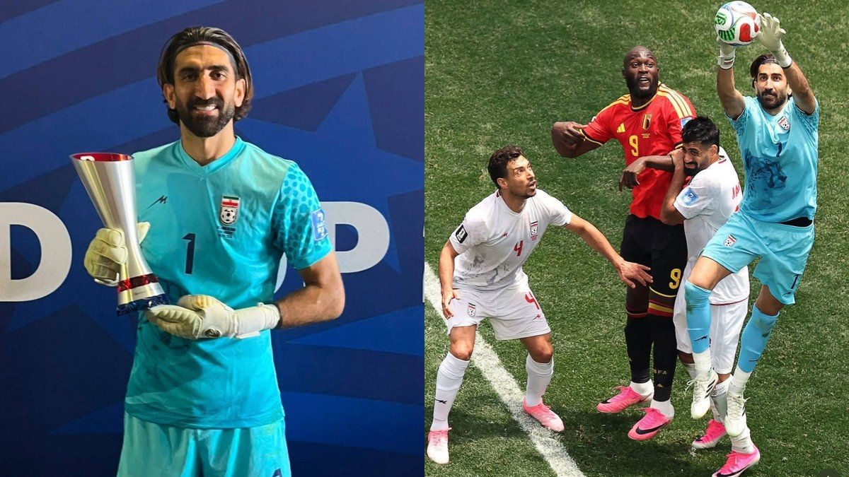 Infância entre ovelhas ajudou goleiro do Irã a entrar para o Guinness