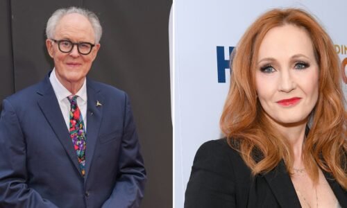 John Lithgow and JK Rowling