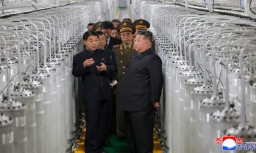Kim Jong Un inspects new nuclear plant, plans ‘exponential’ weapons production ramp-up