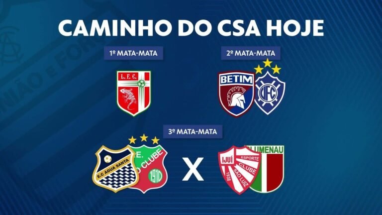 Lagarto x CSA: veja onde assistir, horário e escalações para o jogo da Série D
