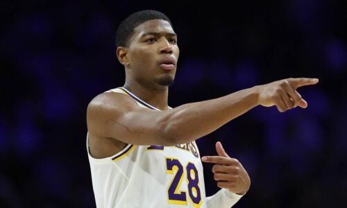 Los Angeles Lakers forward Rui Hachimura.