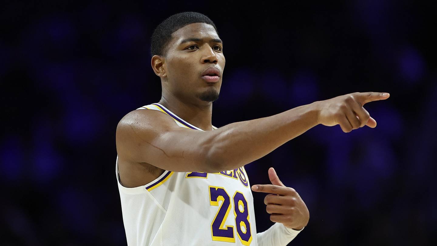 Los Angeles Lakers forward Rui Hachimura.