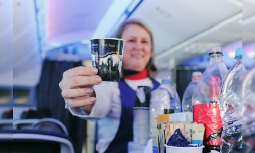 Latam realiza voo temático inspirado em Harry Potter com ativações a bordo; fotos